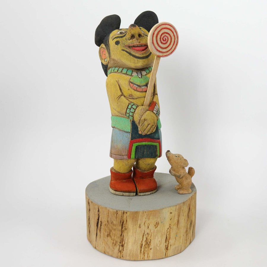 Clown Kachina by Ted Pavatea - Garland's