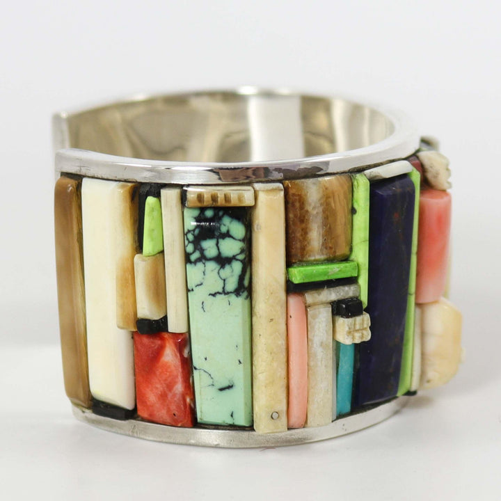 Colorful Inlay Cuff by Don Staats - Garland's