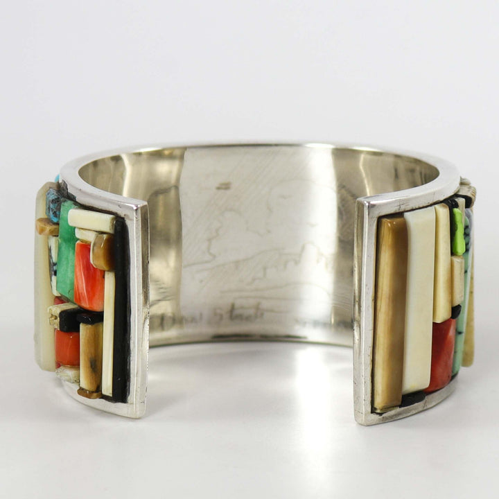 Colorful Inlay Cuff by Don Staats - Garland's