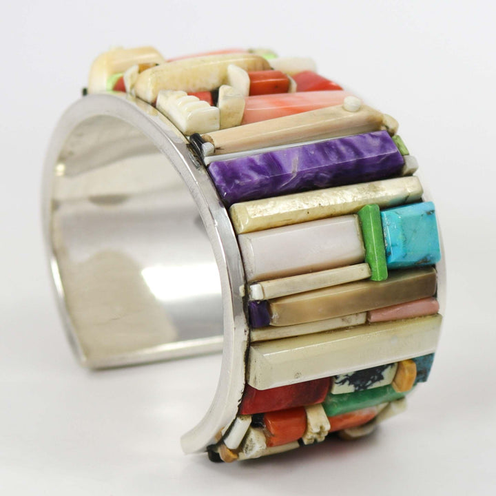 Colorful Inlay Cuff by Don Staats - Garland's