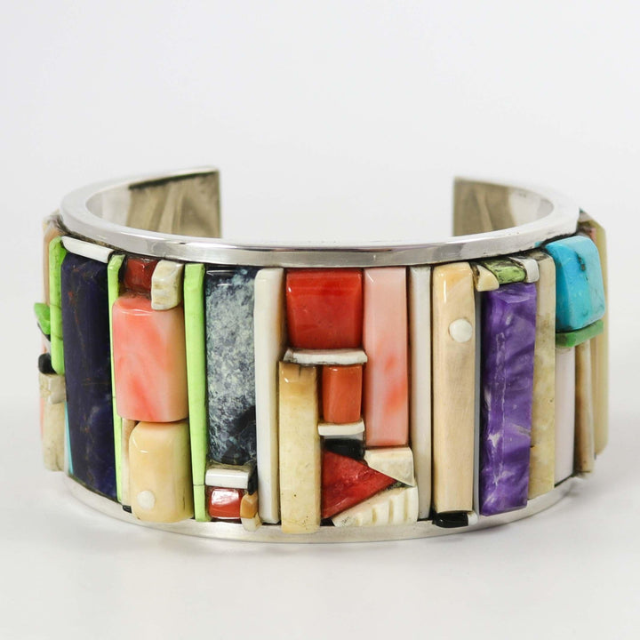 Colorful Inlay Cuff by Don Staats - Garland's