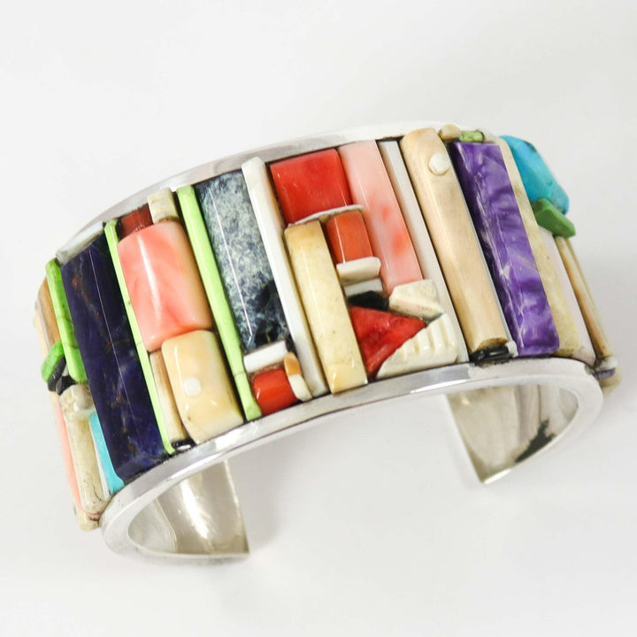 Colorful Inlay Cuff by Don Staats - Garland's