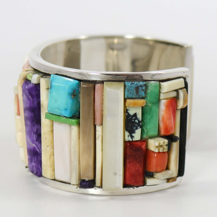 Colorful Inlay Cuff by Don Staats - Garland's