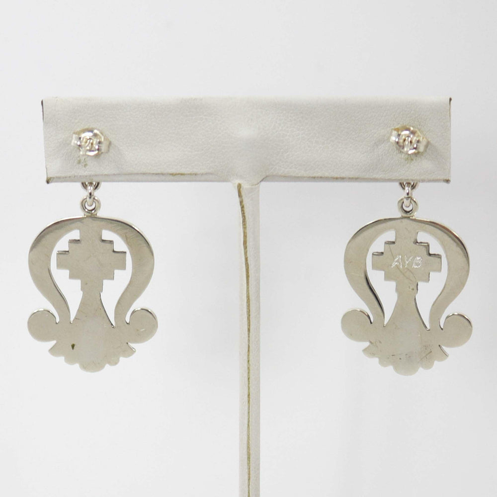 Coral Earrings by Alton Bedonie - Garland's