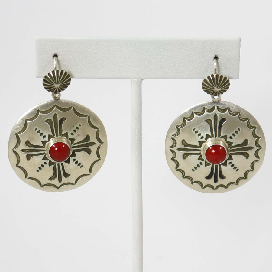 Coral Earrings by Karl Nataani - Garland's