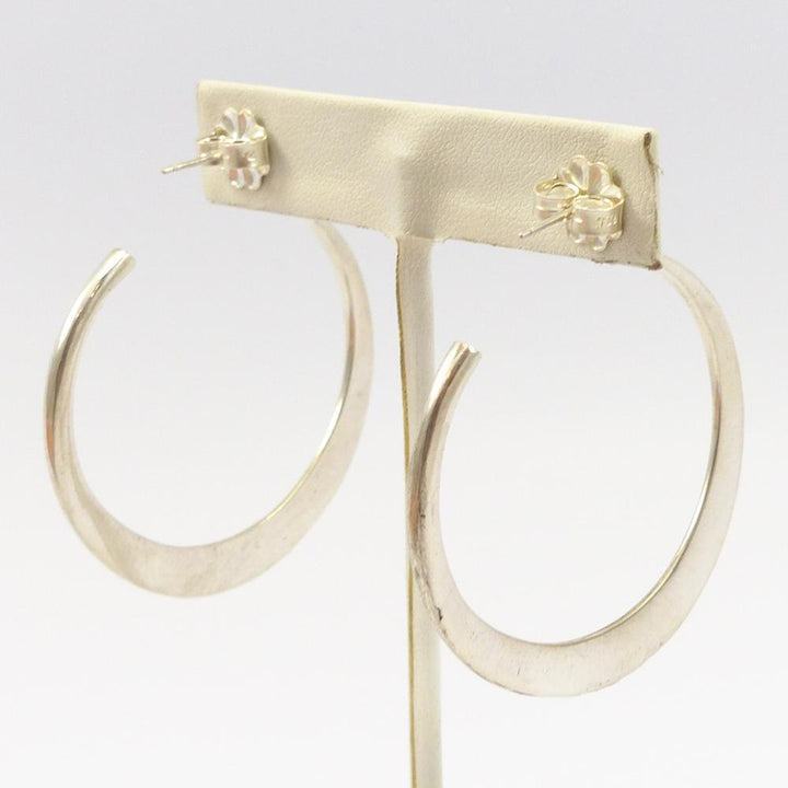 Coral Hoop Earrings by Edison Cummings - Garland's