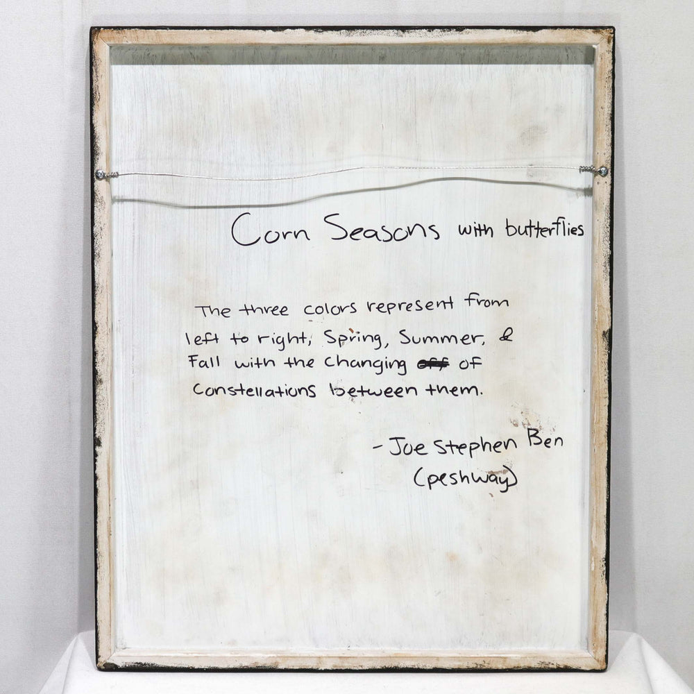“Corn Seasons” Sandpainting by Joe Stephen Ben - Garland's