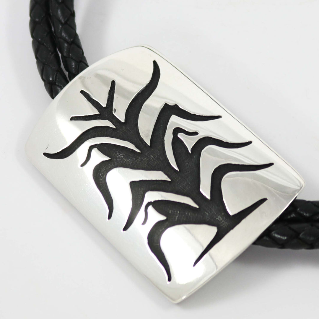 Corn Stalk Bola Tie by Anderson Koinva - Garland's