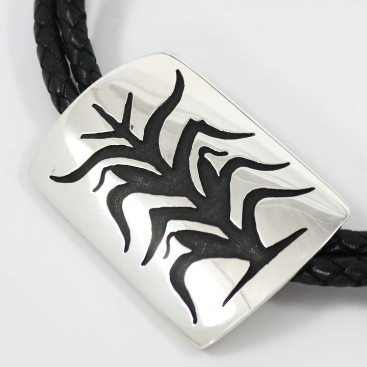 Corn Stalk Bola Tie by Anderson Koinva - Garland's
