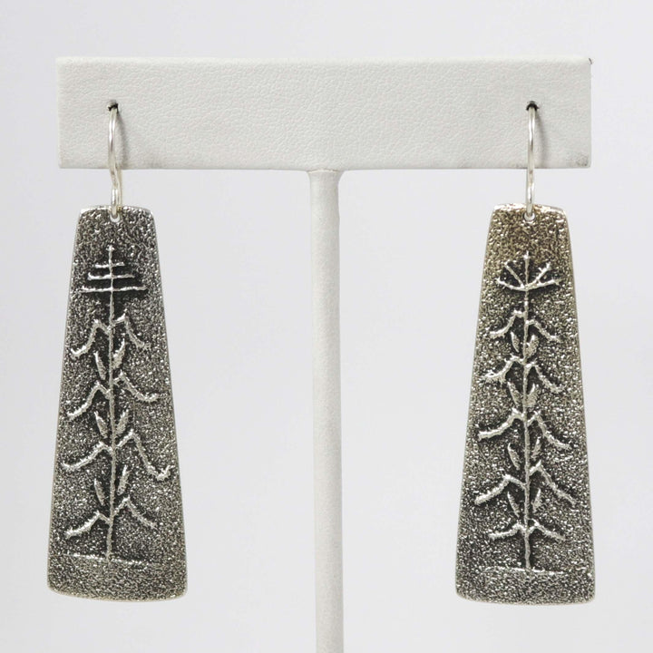 Corn Stalk Earrings by Darryl Dean Begay - Garland's