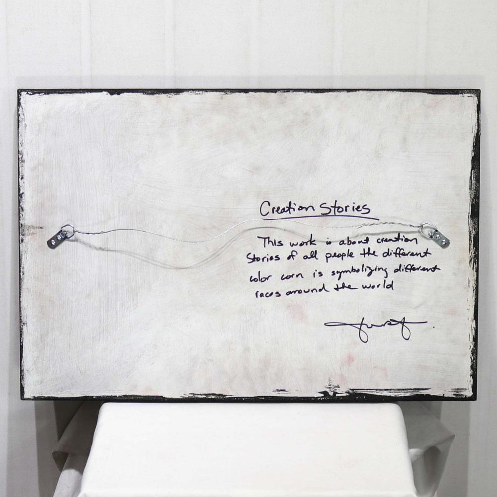 “Creation Stories” Sandpainting by Joe Ben Jr. - Garland's