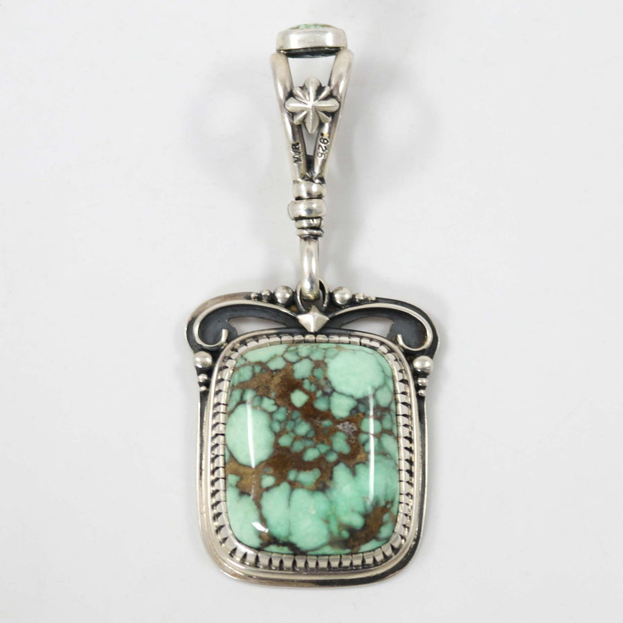 Damele Turquoise Pendant by Mona Van Riper - Garland's