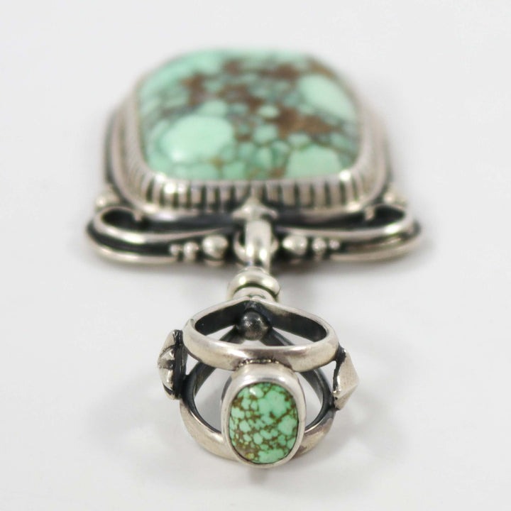 Damele Turquoise Pendant by Mona Van Riper - Garland's