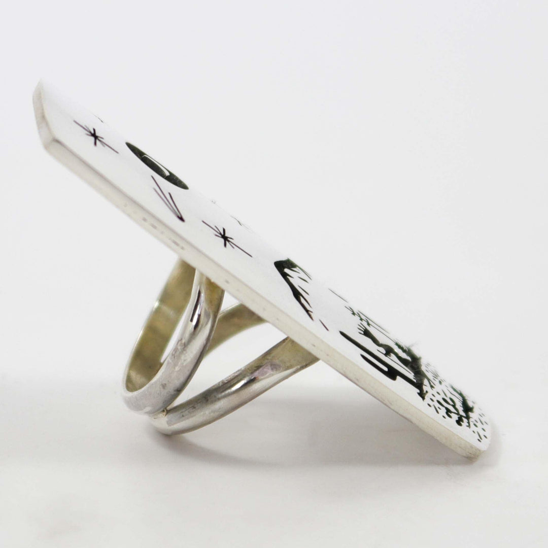 Desert Scene Ring by Rick Manuel - Garland's