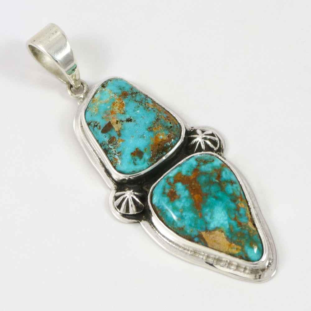 Easter Blue Turquoise Pendant by Noah Pfeffer - Garland's