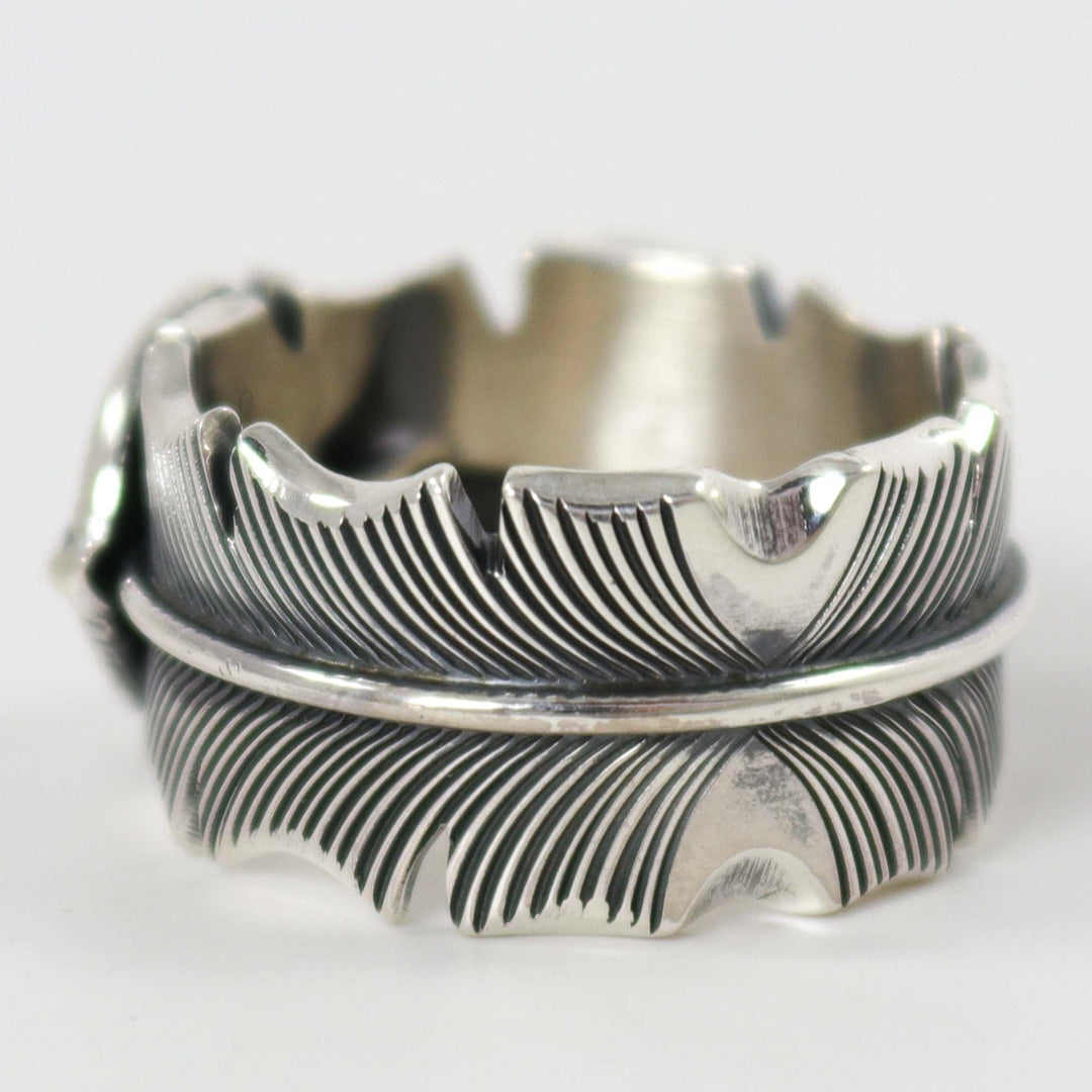 Feather Ring by Curtis Pete - Garland's