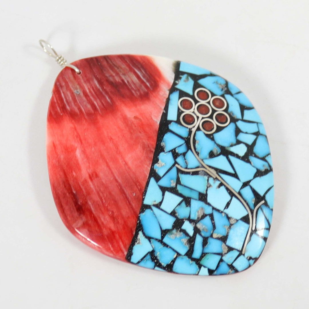 Flower Pendant by Joe Jr. and Valerie Calabaza - Garland's