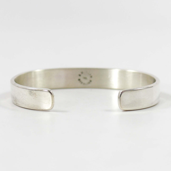 Gold on Silver Cuff by Bruce Morgan - Garland's