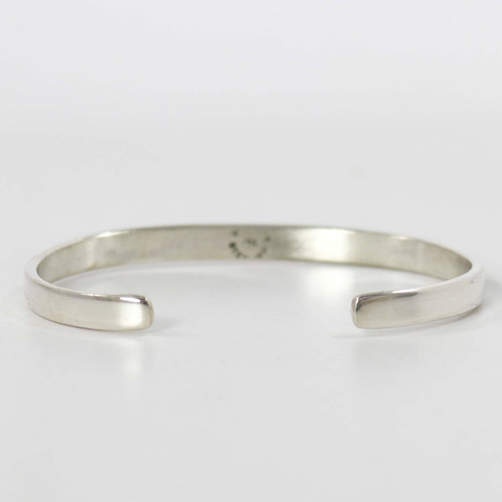 Gold on Silver Cuff by Bruce Morgan - Garland's