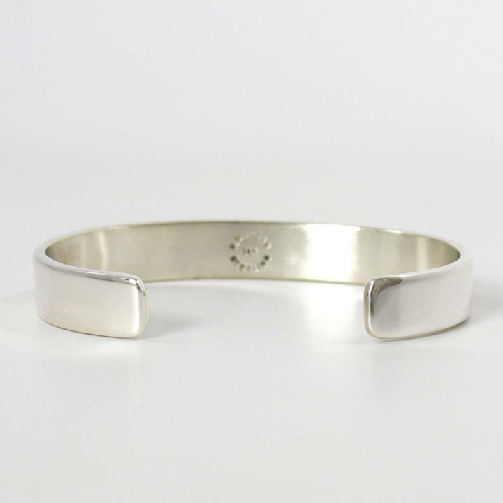 Gold on Silver Cuff by Bruce Morgan - Garland's