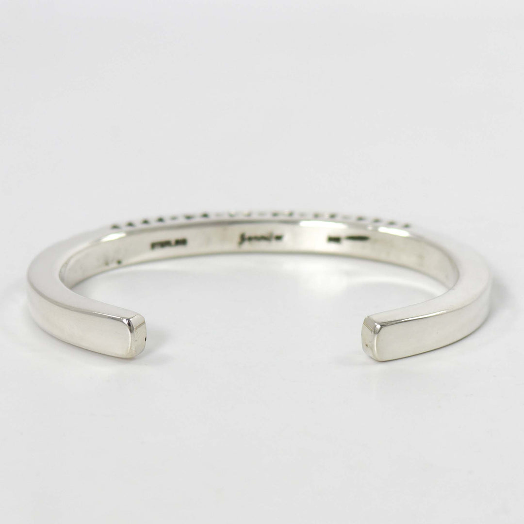 Gold on Silver Cuff by Jennifer Curtis - Garland's