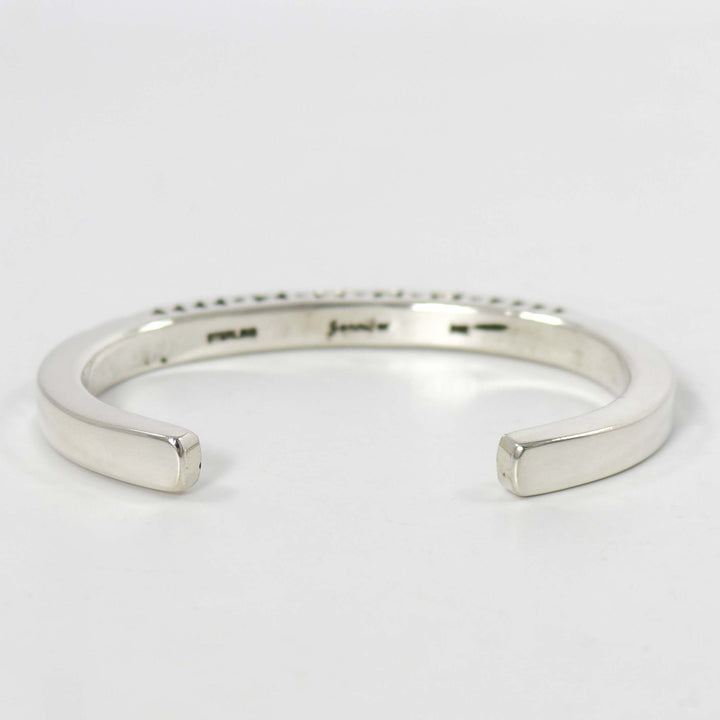 Gold on Silver Cuff by Jennifer Curtis - Garland's