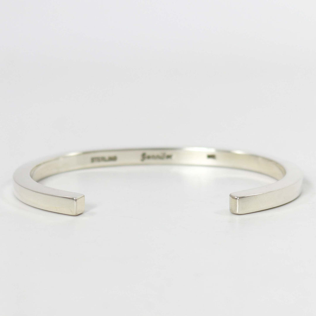 Gold on Silver Cuff by Jennifer Curtis - Garland's