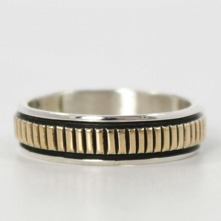Gold on Silver Ring by Bruce Morgan - Garland's