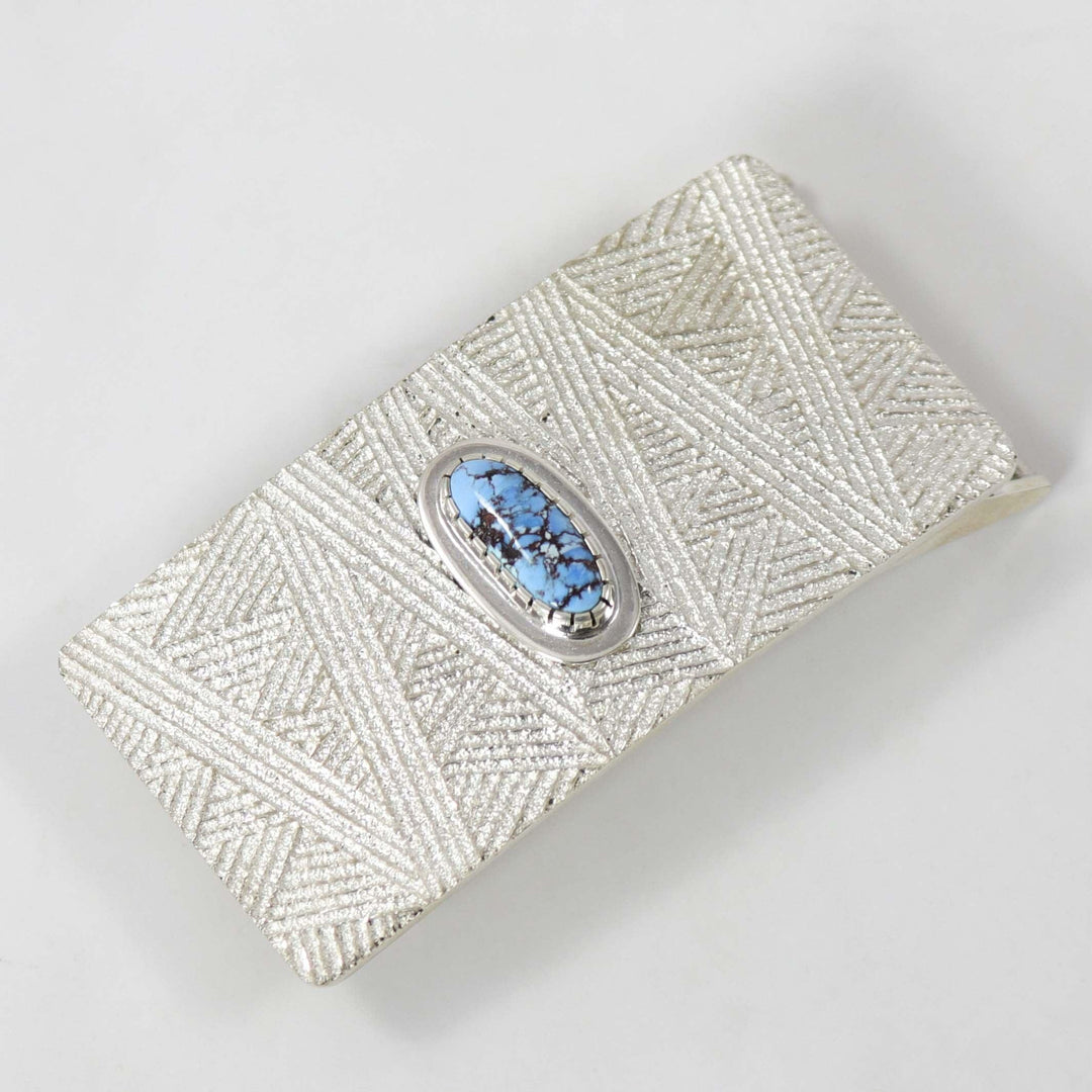 Golden Hills Turquoise Buckle by Carlos Dougi - Garland's
