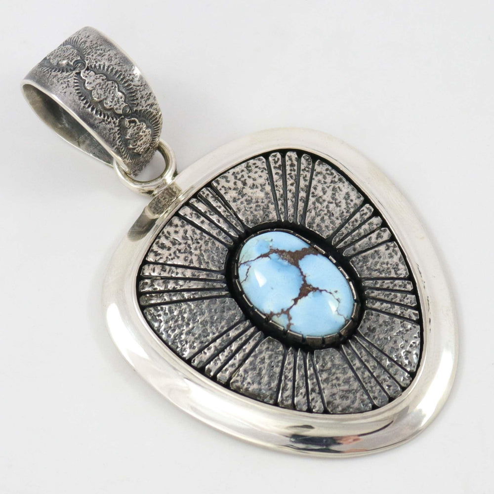 Golden Hills Turquoise Pendant by Al Joe - Garland's