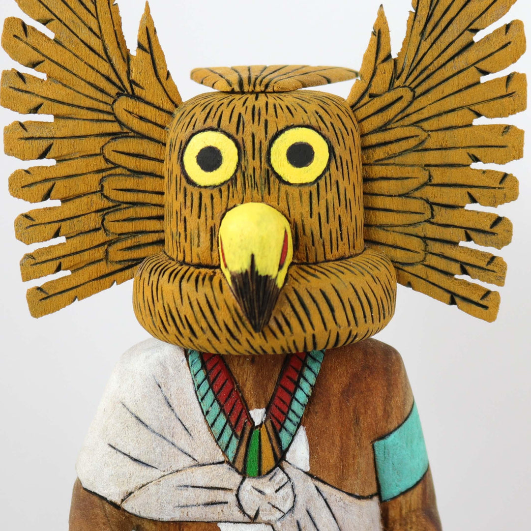 Great Horned Owl Kachina by Bennett Sockyma - Garland's