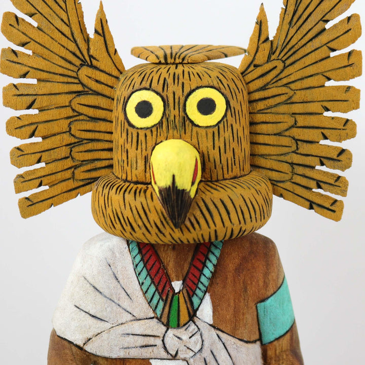 Great Horned Owl Kachina by Bennett Sockyma - Garland's
