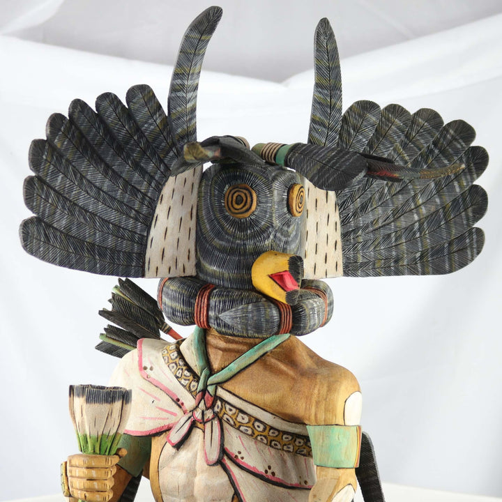 Great Horned Owl Kachina by Eric Roy - Garland's