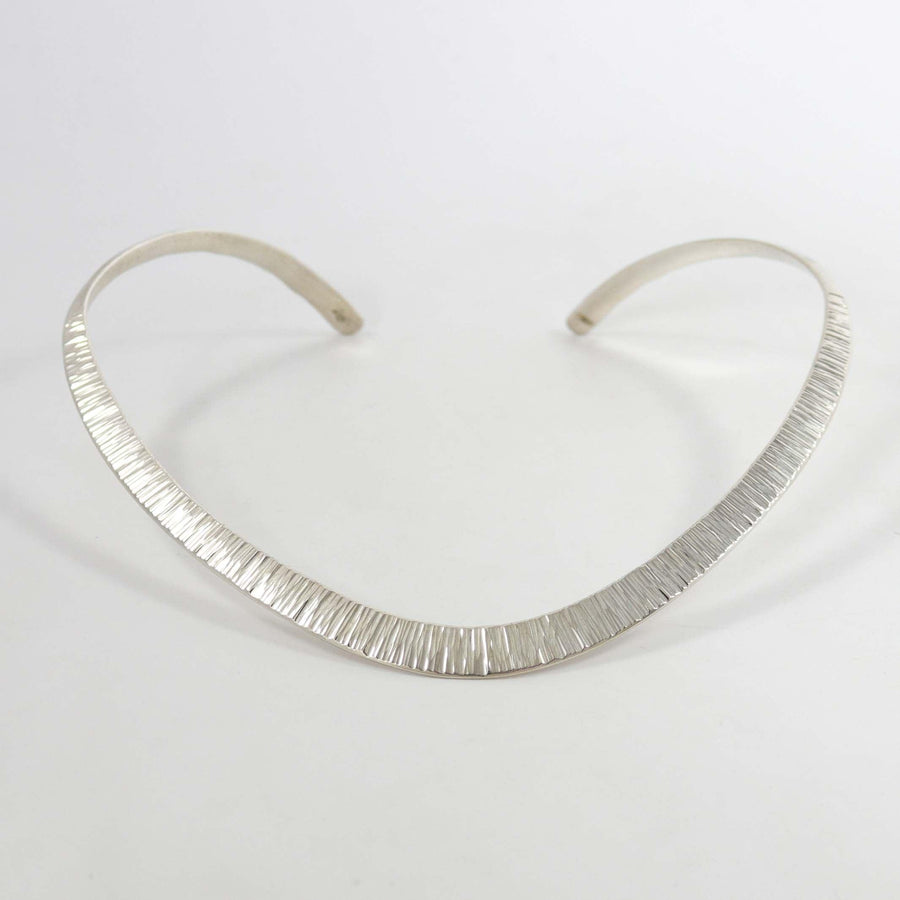 Hammered Collar Necklace by Duane Maktima - Garland's
