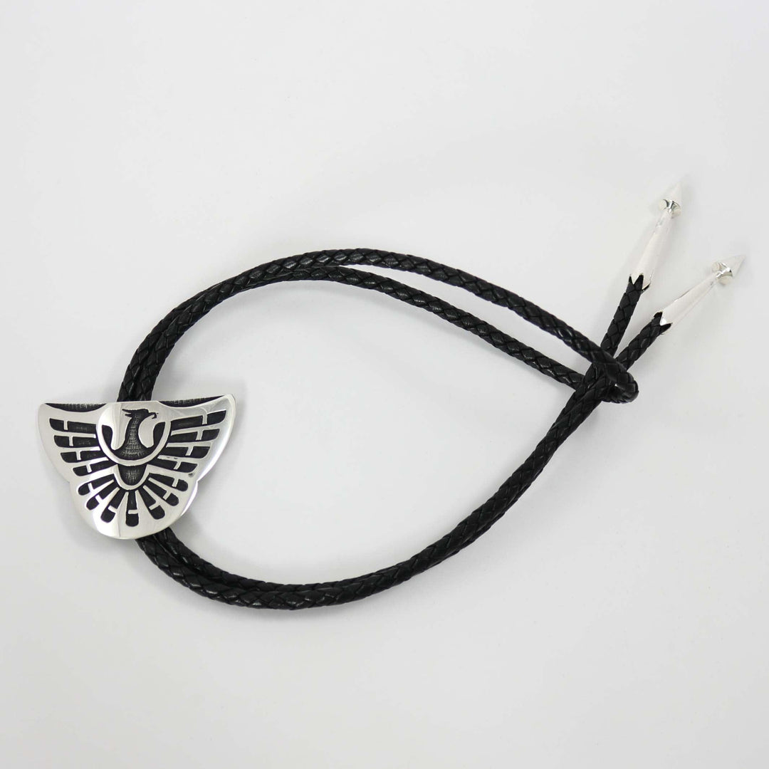 Hopi Eagle Bola Tie by Anderson Koinva - Garland's