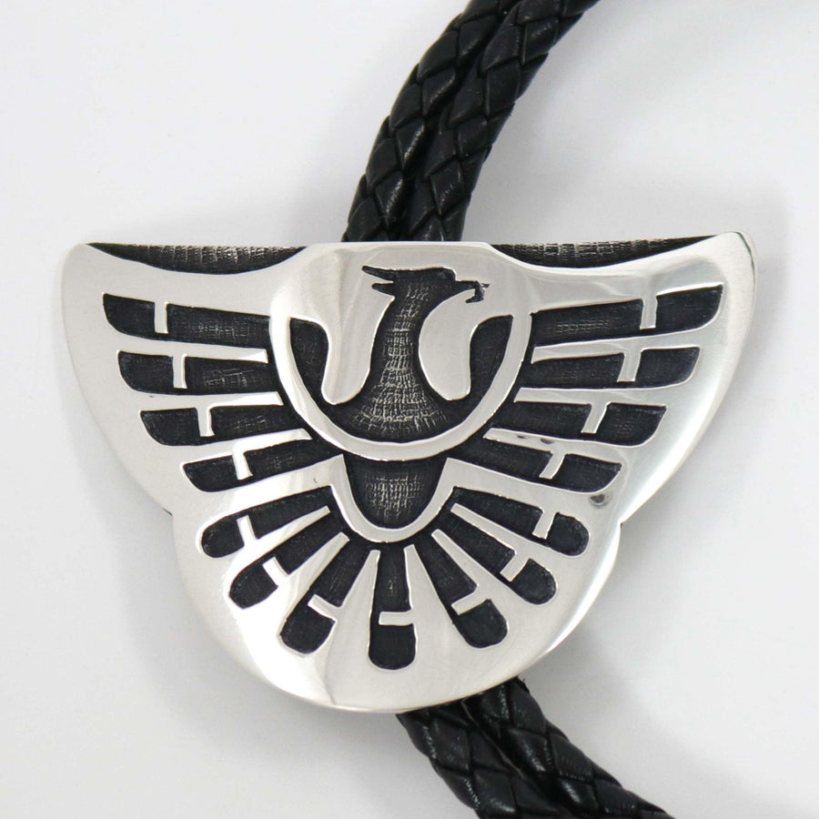 Hopi Eagle Bola Tie by Anderson Koinva - Garland's