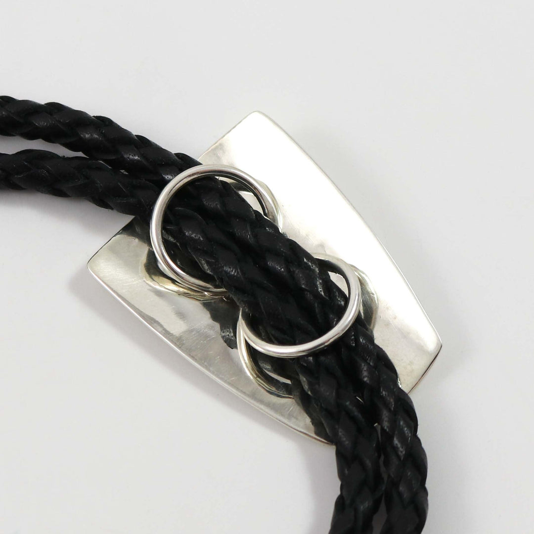 Hopi Overlay Bola Tie by Anderson Koinva - Garland's