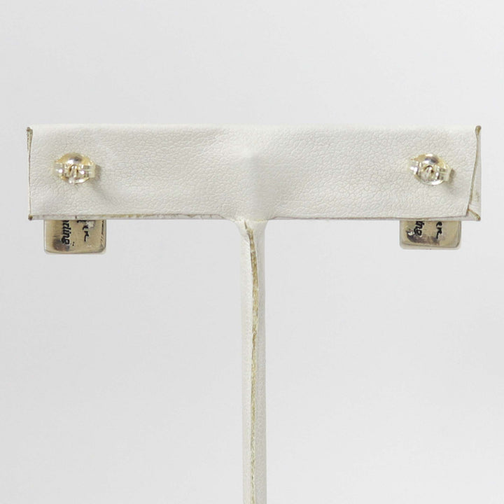 Inlay Earrings by Jimmy Poyer - Garland's