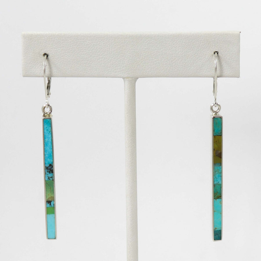 Inlay Earrings by Veronica Benally - Garland's
