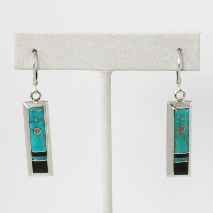 Inlay Earrings by Veronica Benally - Garland's