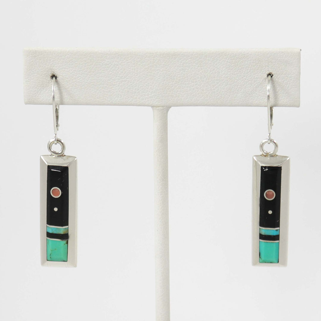 Inlay Earrings by Veronica Benally - Garland's