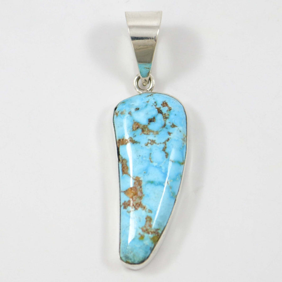 Ithaca Peak Turquoise Pendant by Noah Pfeffer - Garland's