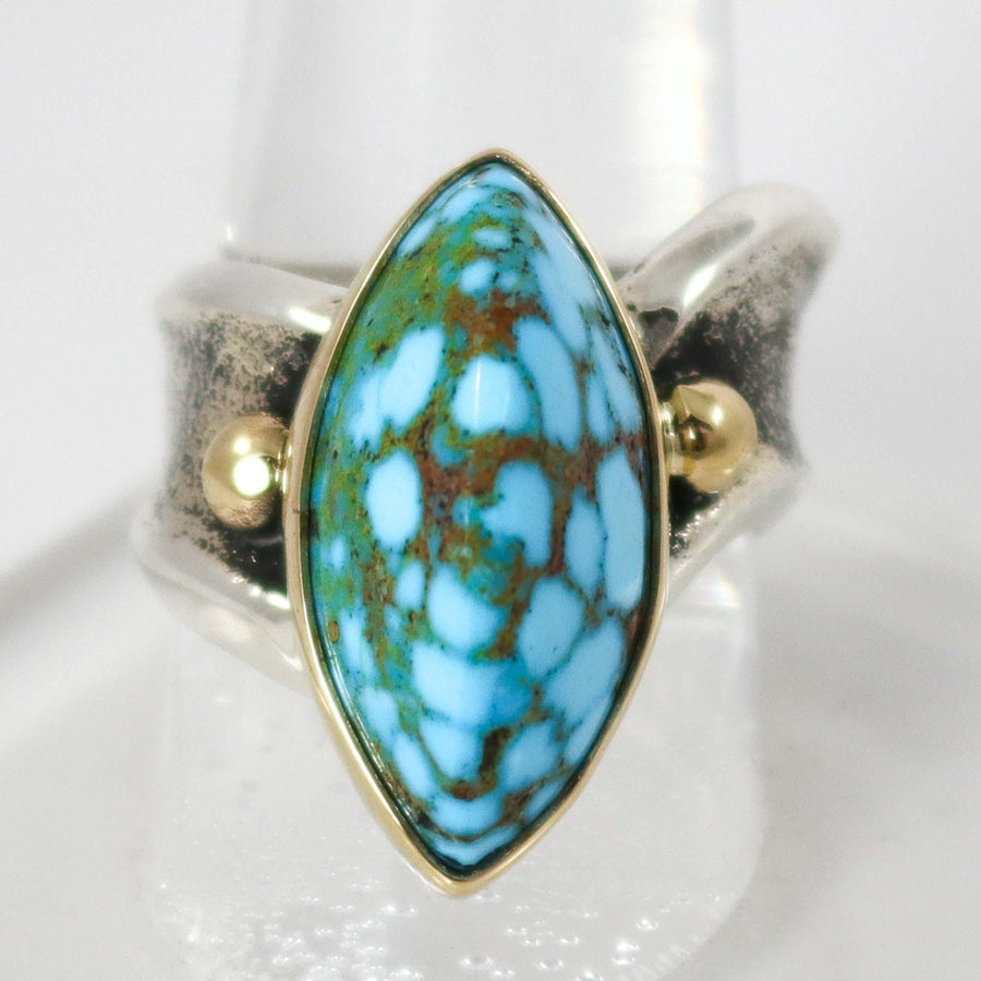 Ithaca Peak Turquoise Ring by Noah Pfeffer - Garland's