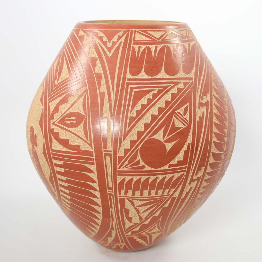 Jemez Sgraffito Pot by Carol Vigil - Garland's