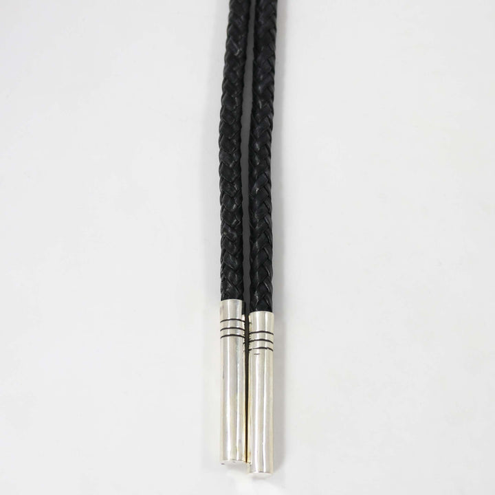 Kingman Turquoise Bola Tie by Charlie John - Garland's