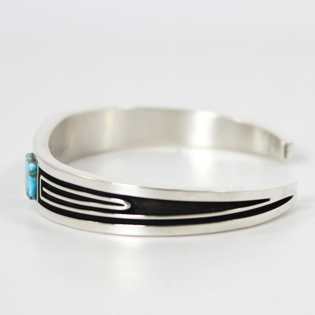 Kingman Turquoise Cuff by Albert Nells - Garland's