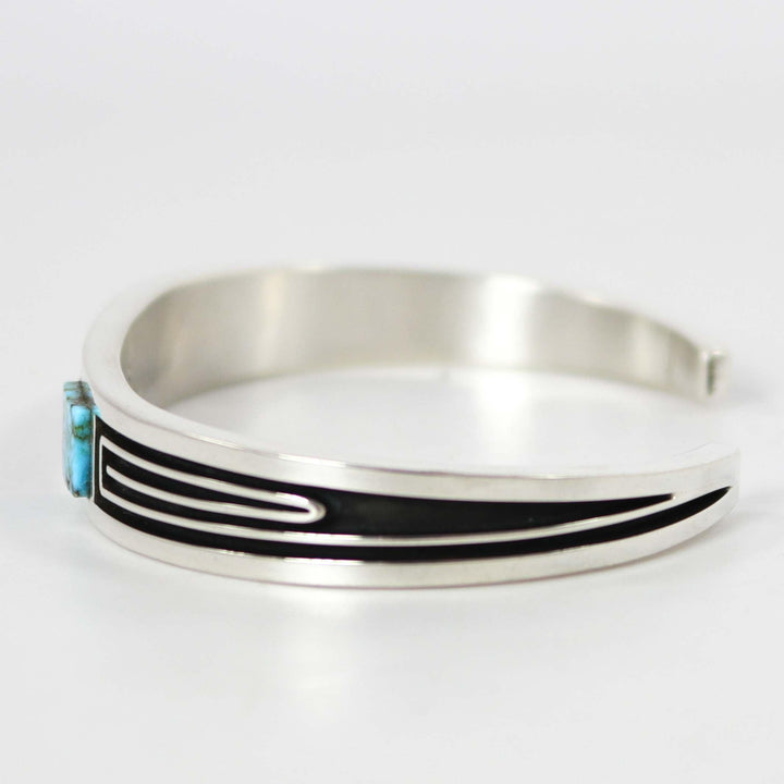 Kingman Turquoise Cuff by Albert Nells - Garland's