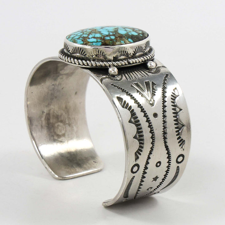 Kingman Turquoise Cuff by Clarissa and Vernon Hale - Garland's