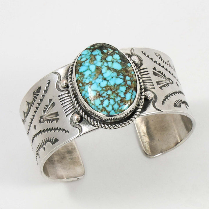 Kingman Turquoise Cuff by Clarissa and Vernon Hale - Garland's