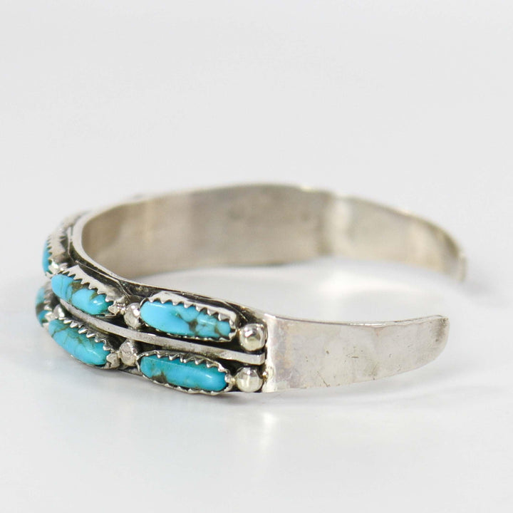 Kingman Turquoise Cuff by Fannie Begay - Garland's